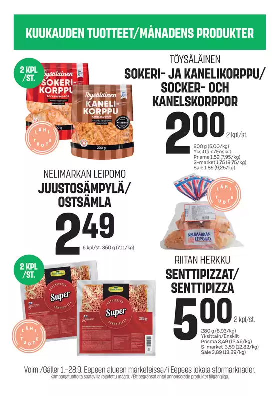 eepee sm månadens produkter september 2025