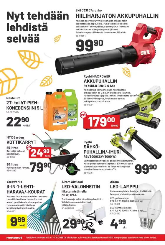 Uusia tarjouksia löydettäväksi