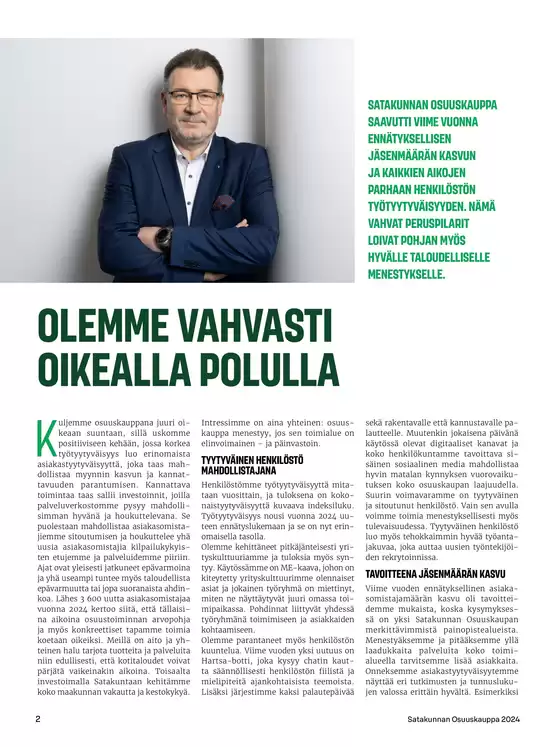 Satakunnan Osuuskauppa vuosikertomus 2024