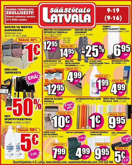 Uusia tarjouksia löydettäväksi