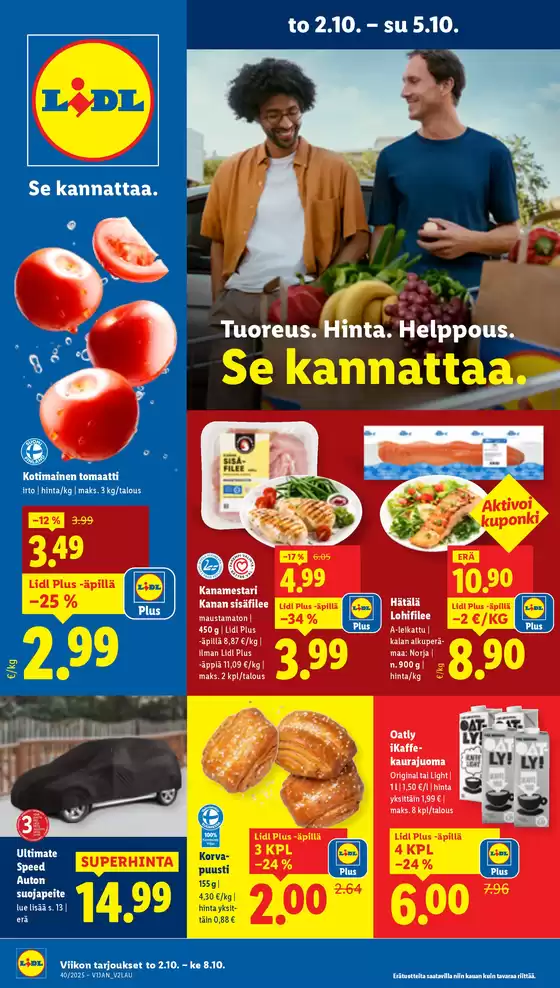 Erikoistarjoukset sinulle