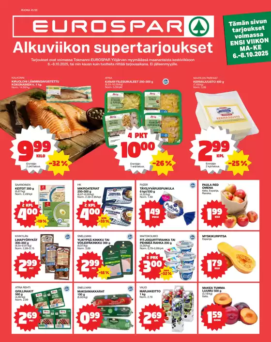 EUROSPAR Ylöjärvi Ruokasanomat