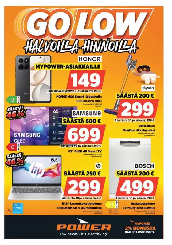 Power tarjoukset
