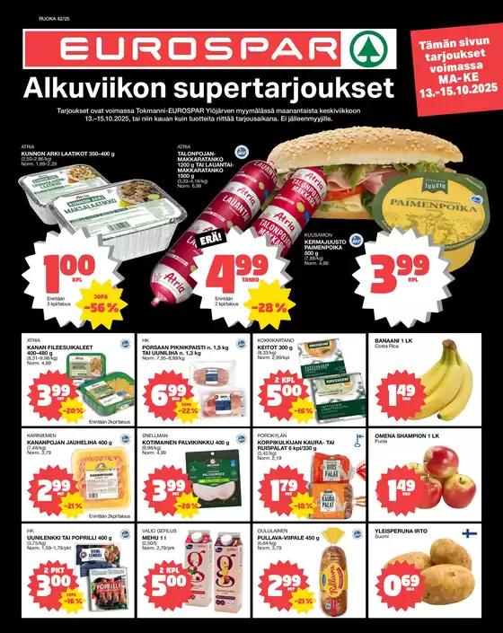 EUROSPAR Ylöjärvi Ruokasanomat