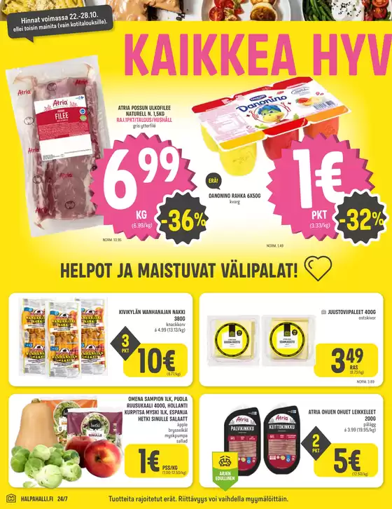 Eksklusiivisia diilejä ja löytöjä
