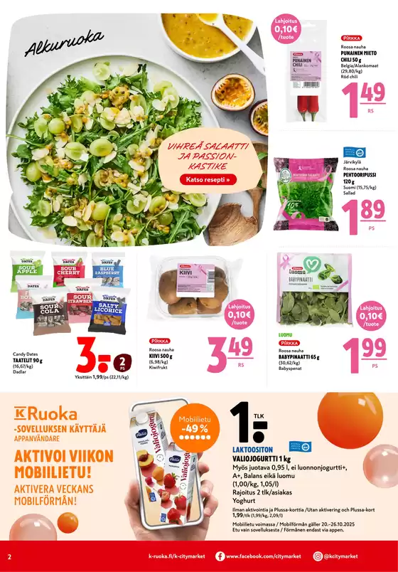 K-citymarket tarjoukset