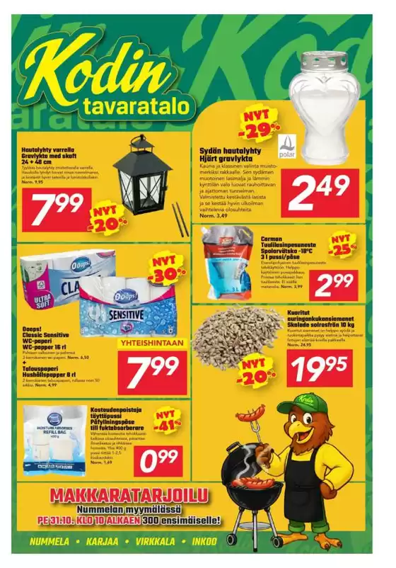 Kodin Tavaratalo tarjoukset