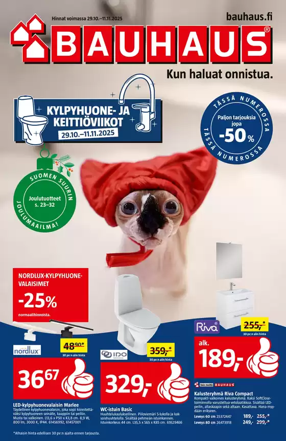 Bauhaus -luettelo, Jyväskylä | Bauhaus & Co Ky | 2025-11-10T00:00:00.000Z - 2025-11-11T00:00:00.000Z