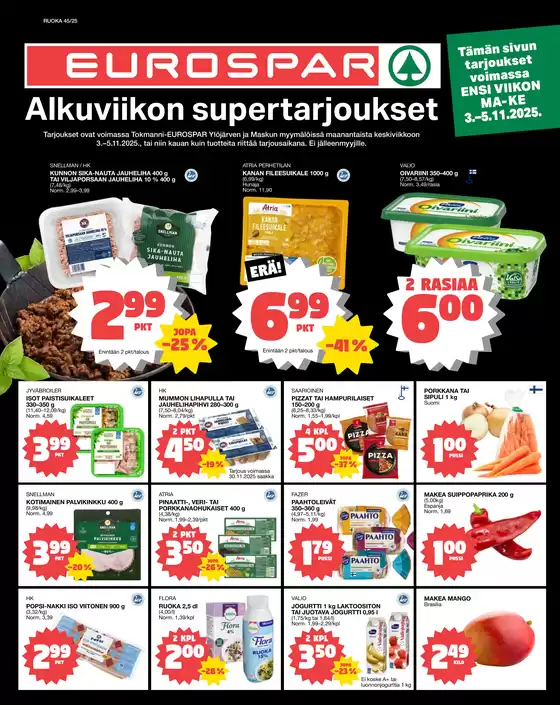 EUROSPAR Ruokasanomat