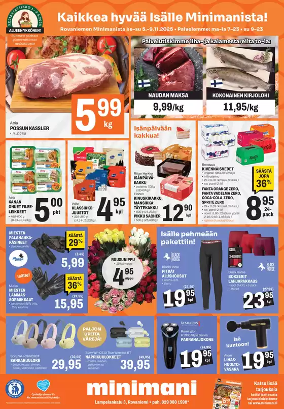 Minimani -luettelo, Vantaa | Parhaat löytömme | 2025-11-05T00:00:00.000Z - 2025-11-09T00:00:00.000Z
