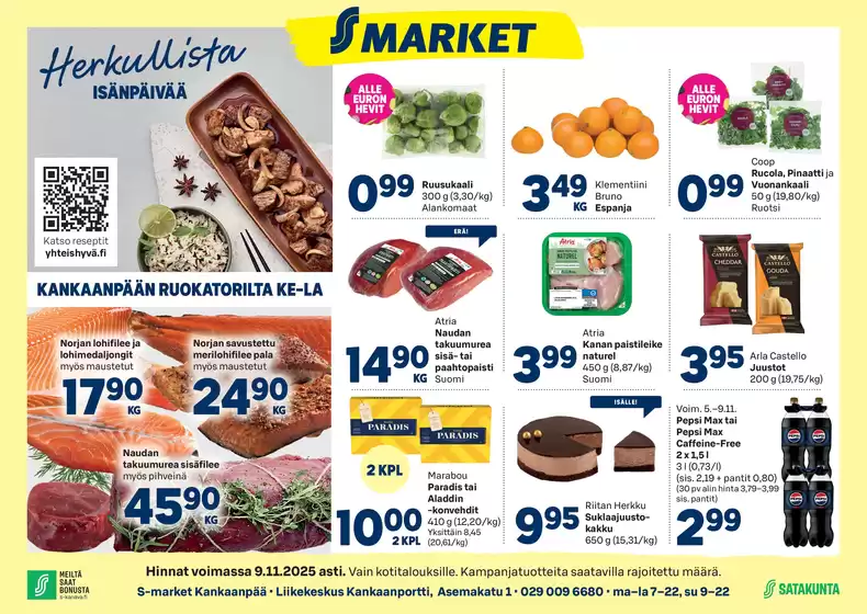 S-market Kankaanpää - Kankaanpään Seutu 6.11.2025