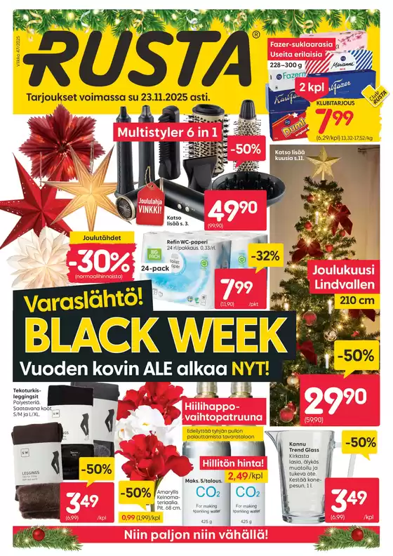 Rusta -luettelo, Lahti | Rusta tarjoukset | 2025-11-17T00:00:00.000Z - 2025-11-23T00:00:00.000Z