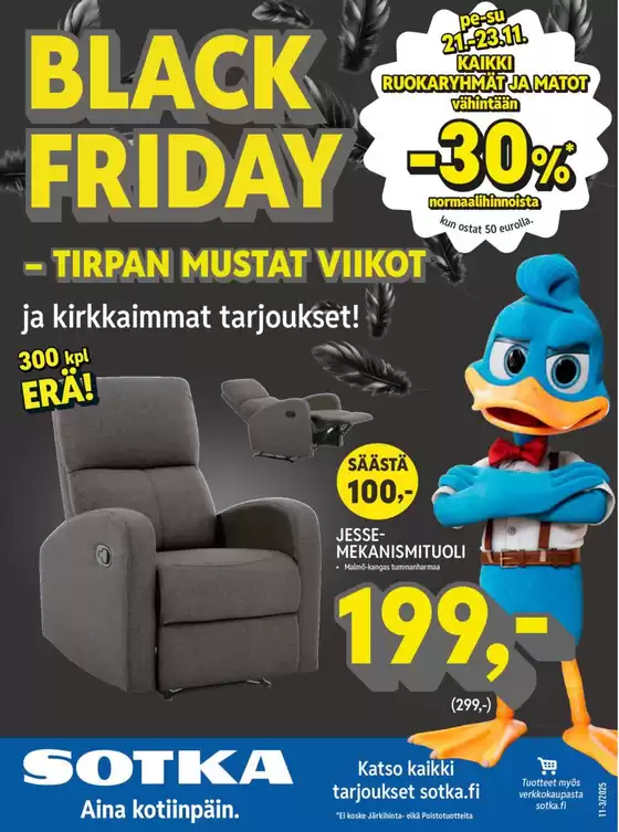 Sotka -luettelo, Espoo | Sotka tarjoukset | 2025-11-21T00:00:00.000Z - 2025-11-23T00:00:00.000Z