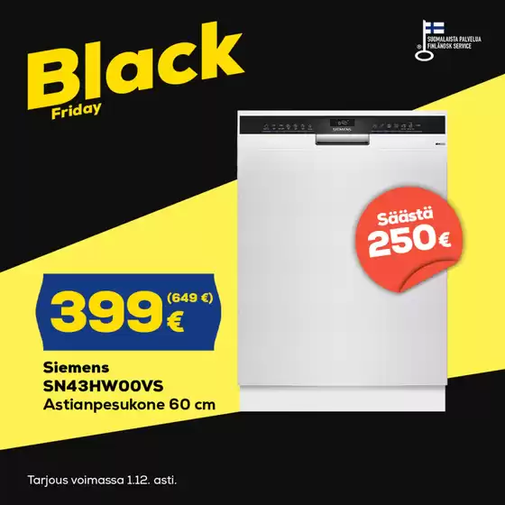 Euronics -luettelo, Helsinki | Säästä nyt tarjouksillamme | 2025-12-08T00:00:00.000Z - 2025-12-22T00:00:00.000Z