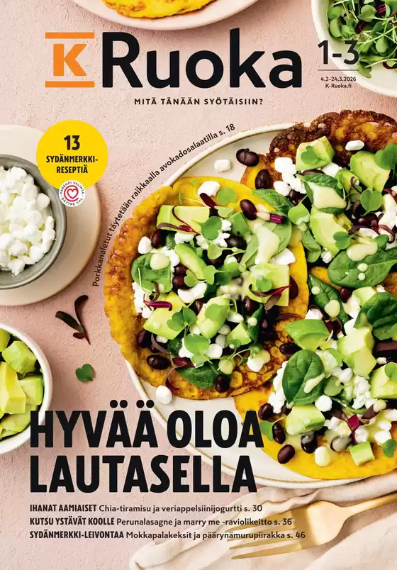 K-Citymarket -luettelo, Mäntyharju | K-Ruoka 1-3/2026 | 2026-02-04T00:00:00.000Z - 2026-03-24T00:00:00.000Z