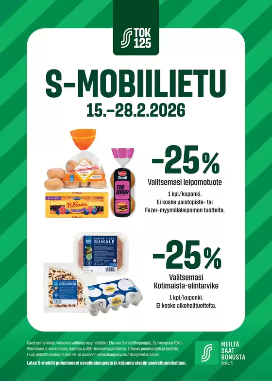 Sale -luettelo, Helsinki | Sale tarjoukset | 2026-02-15T00:00:00.000Z - 2026-02-28T00:00:00.000Z