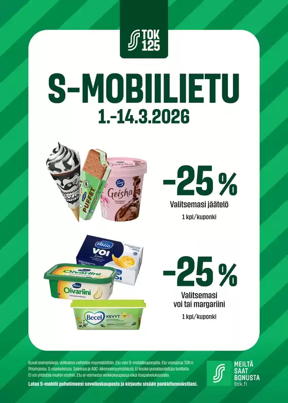 Sale -luettelo, Orimattila | Huippudiilejä kaikille asiakkaille | 2026-03-01T00:00:00.000Z - 2026-03-14T00:00:00.000Z