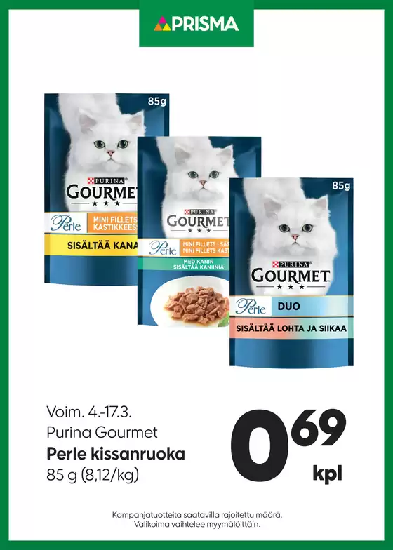 Prisma -luettelo, Lahti | Prisma Purina Gourmet 4.-17.3. | 2026-03-04T00:00:00.000Z - 2026-03-17T00:00:00.000Z