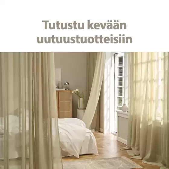 JYSK -luettelo, Keuruu | Ajankohtaiset erikoiskampanjat | 2026-03-19T00:00:00.000Z - 2026-04-02T00:00:00.000Z