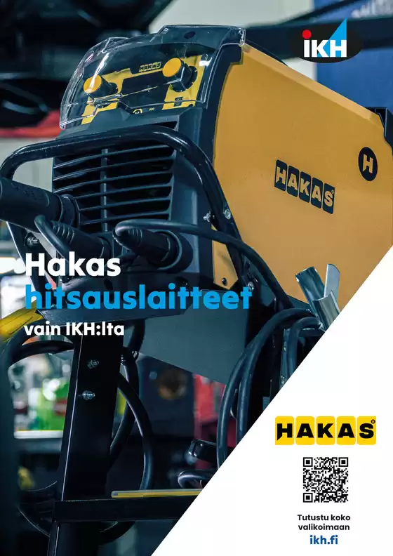 IKH -luettelo, Mäntsälä | IKH Hakas hitsauslaitteet 2025 | 2026-03-24T00:00:00.000Z - 2026-04-07T00:00:00.000Z