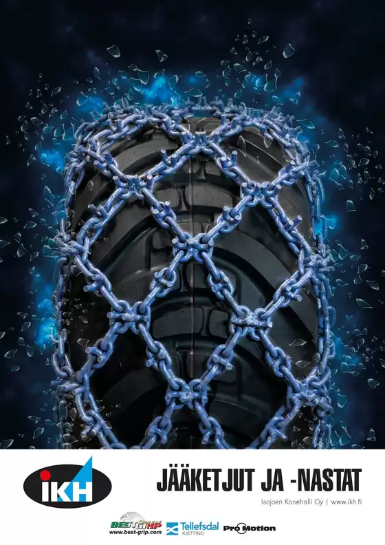 IKH -luettelo, Vaasa | IKH jääketjut ja -nastat 2020 | 2026-03-24T00:00:00.000Z - 2026-04-07T00:00:00.000Z