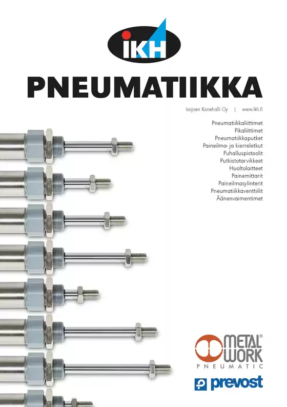 IKH -luettelo, Vaasa | IKH Pneumatiikka | 2026-03-24T00:00:00.000Z - 2026-04-07T00:00:00.000Z