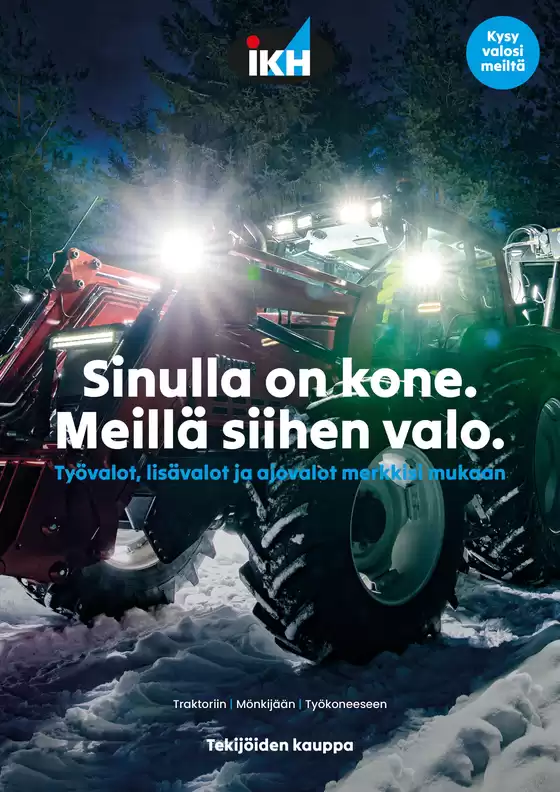 IKH -luettelo, Mäntsälä | IKH Työ- ja lisävalot 2026 | 2026-03-24T00:00:00.000Z - 2026-04-07T00:00:00.000Z