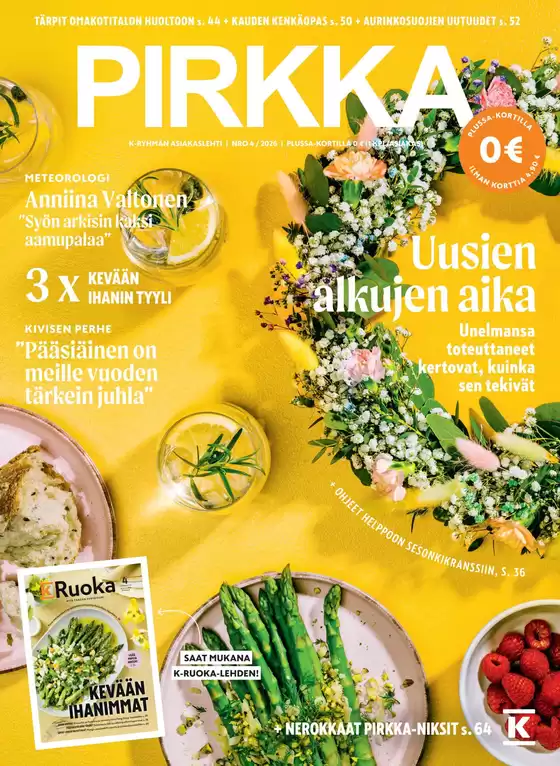 K-Citymarket -luettelo, Lohja | Pirkka 4/2026 | 2026-04-01T00:00:00.000Z - 2026-04-30T00:00:00.000Z