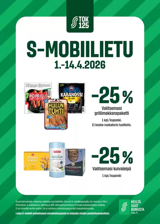 Sale -luettelo, Turku | Tarjouksia tarjoushaukoille | 2026-04-01T00:00:00.000Z - 2026-04-14T00:00:00.000Z