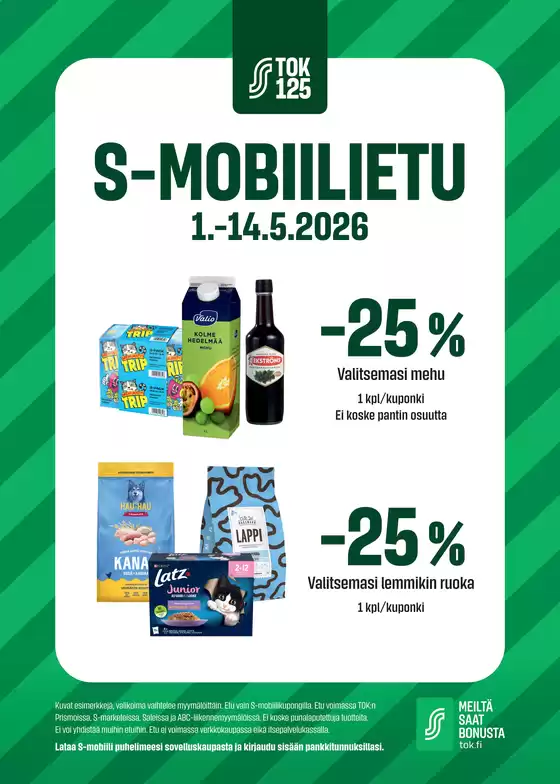 Sale -luettelo, Jämsä | Löydä houkuttelevia tarjouksia | 2026-05-01T00:00:00.000Z - 2026-05-14T00:00:00.000Z