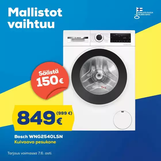 Euronics -luettelo | Parhaat löytömme | 2026-06-17T00:00:00.000Z - 2026-07-01T00:00:00.000Z