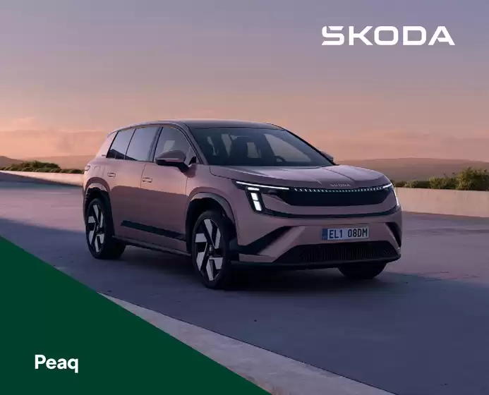 Škoda -luettelo | Škoda Peaq esite | 2026-08-04T00:00:00.000Z - 2026-08-18T00:00:00.000Z