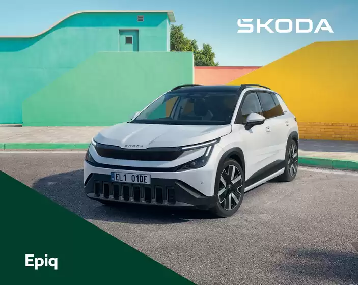 Škoda -luettelo | Škoda Epiq esite | 2026-08-04T00:00:00.000Z - 2026-08-18T00:00:00.000Z