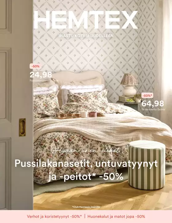 Hemtex -luettelo | Kuvasto.hemtex.fi | 2026-08-10T00:00:00.000Z - 2026-09-06T00:00:00.000Z