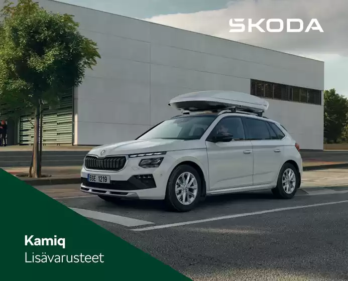 Škoda -luettelo, Jokioinen | Lisävaruste-esite | 2026-09-04T00:00:00.000Z - 2026-09-18T00:00:00.000Z
