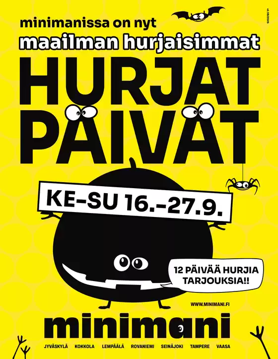 Minimani -luettelo, Asikkala | Tarjouksia tarjoushaukoille | 2026-09-16T00:00:00.000Z - 2026-09-27T00:00:00.000Z