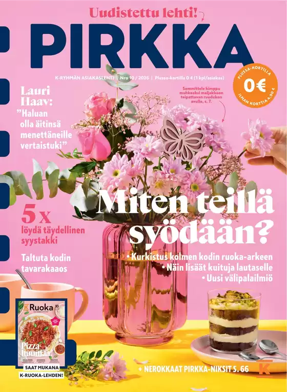 K-Market -luettelo, Riihimäki | Pirkka 102026 | 2026-10-01T00:00:00.000Z - 2026-10-31T00:00:00.000Z