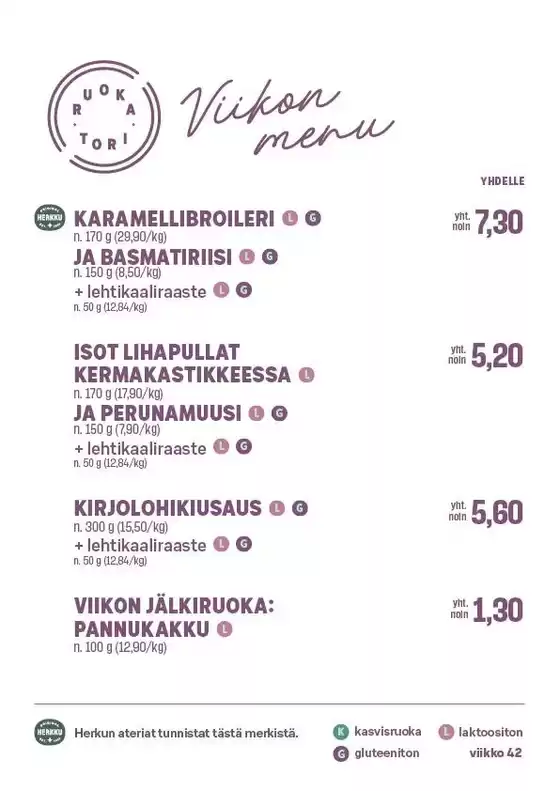 S-Market -luettelo, Tornio | Mahtavia alennuksia valituista tuotteista | 2026-10-12T00:00:00.000Z - 2026-10-18T00:00:00.000Z