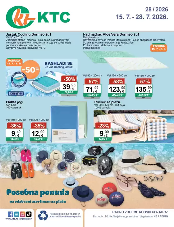 KTC katalog u Sinj | IGRAČKE I TEKSTIL | 2026-07-15T00:00:00.000Z - 2026-07-28T00:00:00.000Z