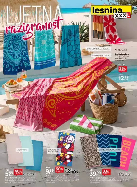 Lesnina katalog u | Ljetna razigranost | 2026-07-13T00:00:00.000Z - 2026-08-01T00:00:00.000Z