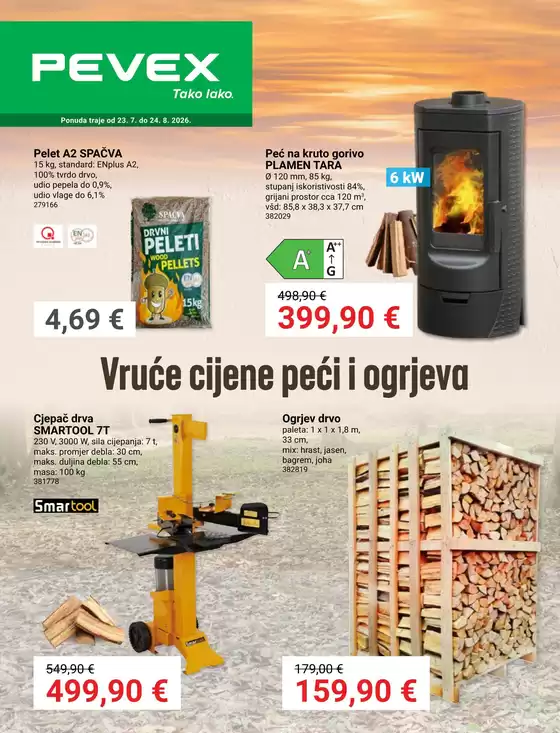 Pevex katalog u Rava | Katalog Pevex | 2026-07-23T00:00:00.000Z - 2026-08-24T00:00:00.000Z