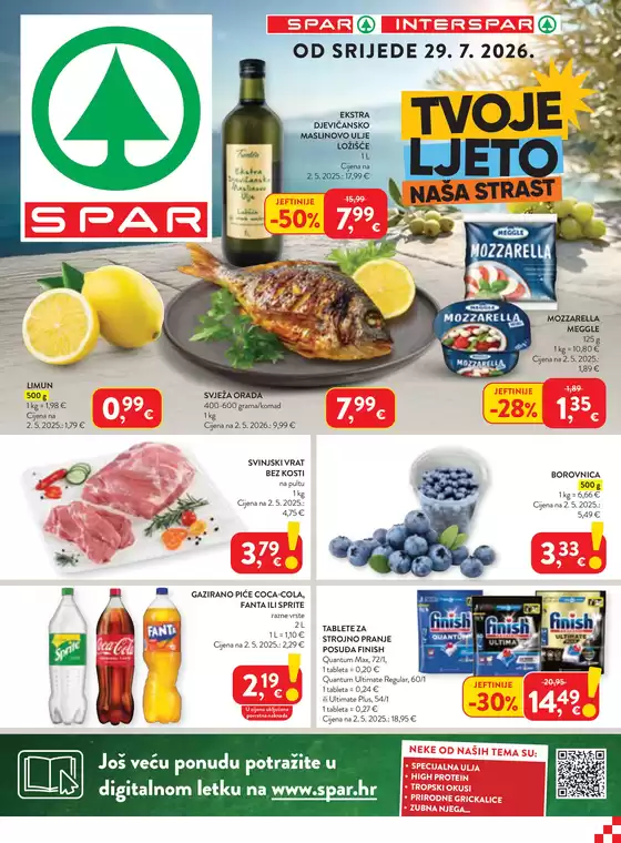 Spar katalog u Slatina | SPAR3126 26.07.2026 - 04.08.2026 | 2026-07-26T00:00:00.000Z - 2026-08-04T00:00:00.000Z