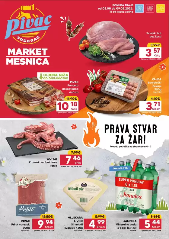 Pivac katalog u Murter | Katalog Pivac | 2026-08-03T00:00:00.000Z - 2026-08-09T00:00:00.000Z