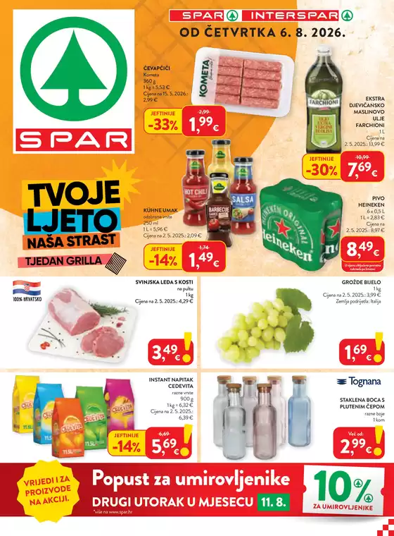 Interspar katalog u Kaštel Kambelovac | SPAR3226 03.08.2026 - 11.08.2026 | 2026-08-03T00:00:00.000Z - 2026-08-11T00:00:00.000Z