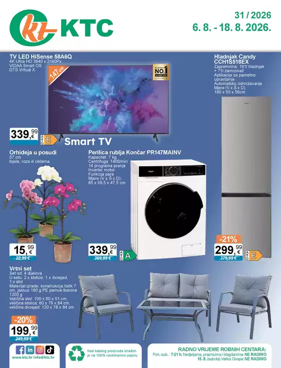 KTC katalog u  | TEHNIKA I POSUĐE | 2026-08-06T00:00:00.000Z - 2026-08-18T00:00:00.000Z