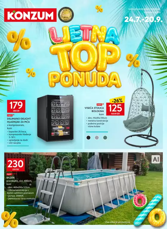 Konzum katalog u Nerezine | Istaknute ponude u našoj sekciji | 2026-08-04T00:00:00.000Z - 2026-08-11T00:00:00.000Z
