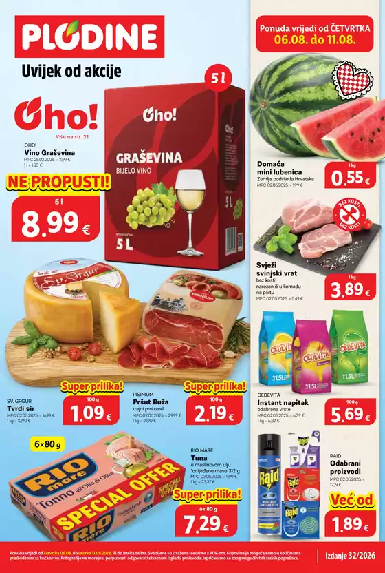 Plodine katalog u Nerezine | Katalog 32 06.08. 11.08 web1 | 2026-08-06T00:00:00.000Z - 2026-08-11T00:00:00.000Z