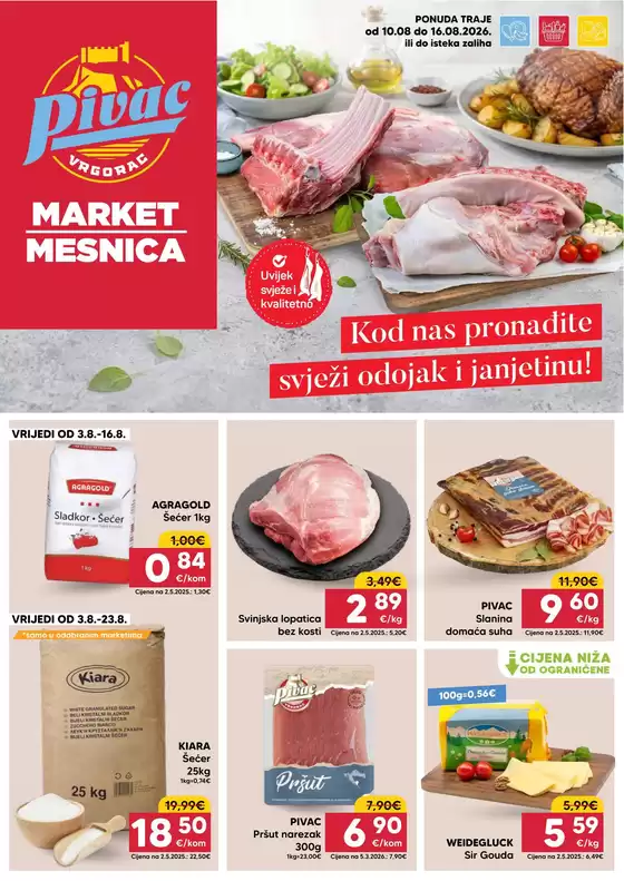 Pivac katalog u Tribalj | Katalog Pivac | 2026-08-10T00:00:00.000Z - 2026-08-16T00:00:00.000Z
