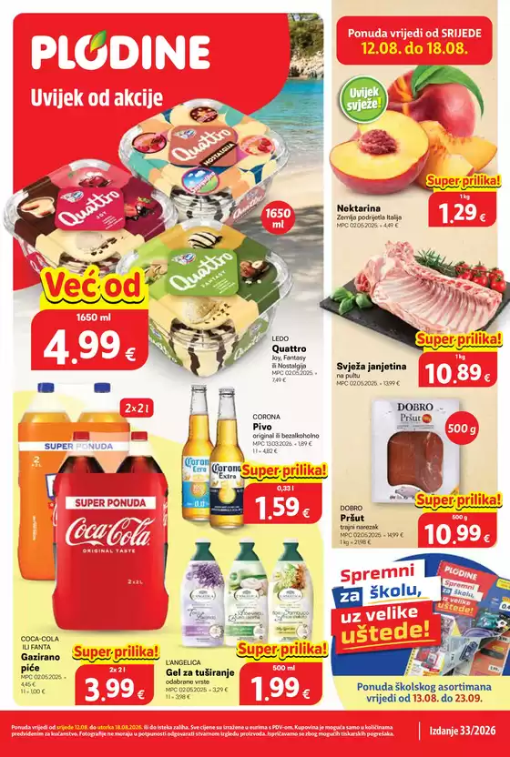 Plodine katalog u  | Katalog 33 12.08. 18.08 web | 2026-08-12T00:00:00.000Z - 2026-08-18T00:00:00.000Z