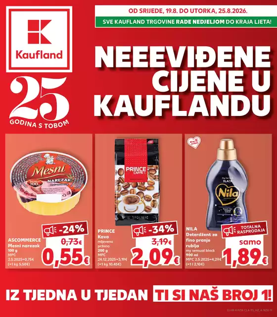 Kaufland katalog u Cerić | Katalog Kaufland | 2026-08-19T00:00:00.000Z - 2026-08-25T00:00:00.000Z